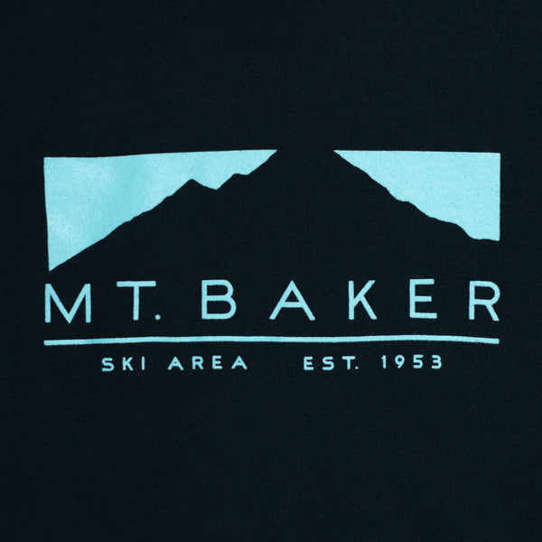 Women's Baker Block Tee Mt. Baker Mountain Shop
