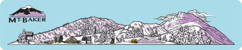 Heather Meadows & Mt. Baker Sticker